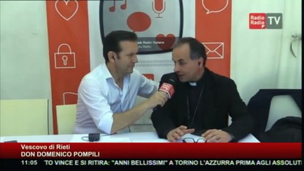 Il Calcio è servito - 14 maggio 2017 -Don Domenico Pompili