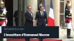 Emmanuel Macron à l'Elysée pour son investiture