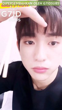 [G7IDSUBS] 150723 GOT7 NOW 'M! Countdown MC Junior sedang Makan' - Jinyoung