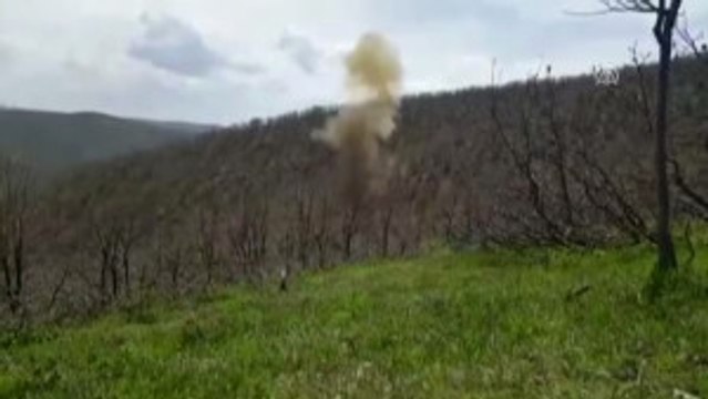 Teröristlerin Tuzakladığı 560 Kilogramlık Patlayıcı Imha Edildi