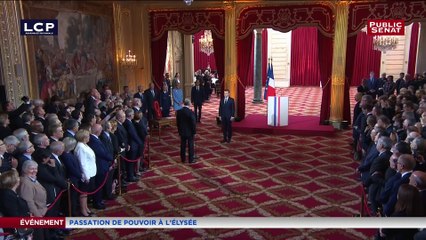 Download Video: Le président du Conseil constitutionnel adresse ses vœux de réussite à Emmanuel Macron