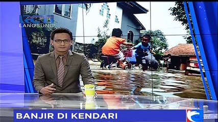 9 Kecamatan di Kendari Terendam Banjir Hingga 2 Meter
