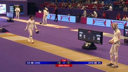 SNCF Réseau 2017 - Epreuve par équipes - Live TV 1/2 finale JAPON-COREE