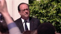 Déclaration de François Hollande au Parti Socialiste