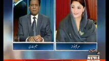 Maryam Nawaz Talking in Saleem Bukhari Show