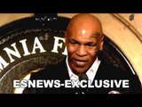 Mike Tyson Speech Pure Comedy! Esnews Boxing