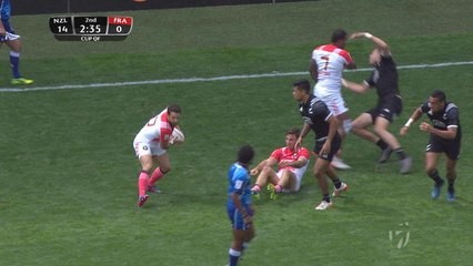 Rugby à 7 - Paris7s - Le déblayage (très) musclé de Virimi Vakatawa !