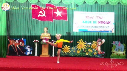 Bé Khỏe Bé Ngoan 2017 - Aerobic Chú Ếch Con  - Trường MN 10 tháng 3