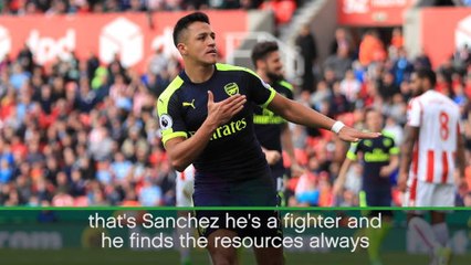 Sanchez is a 'fighter' - Wenger