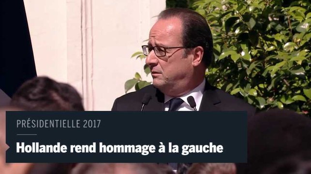 François Hollande : « Je laisse la France dans un état bien meilleur que celui que j’ai trouvé »
