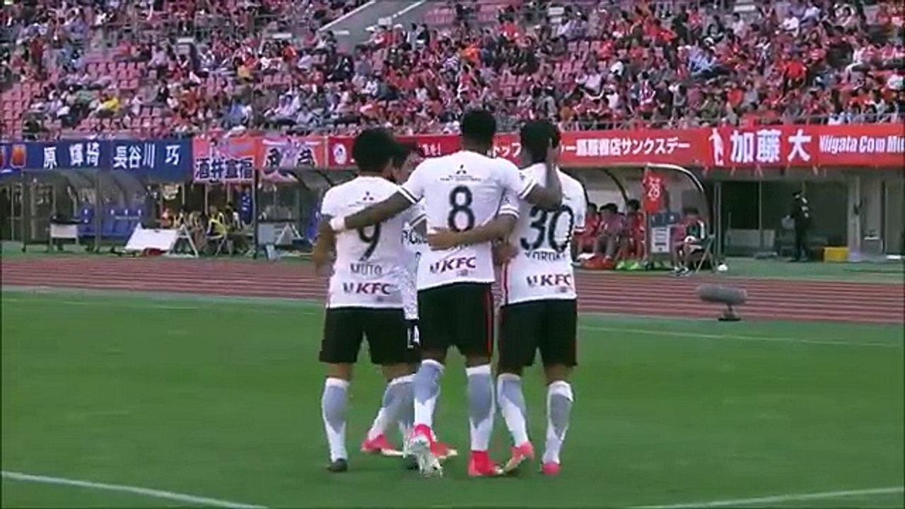 Niigata 1:2 Urawa (Japanese J League. 14 May 2017)