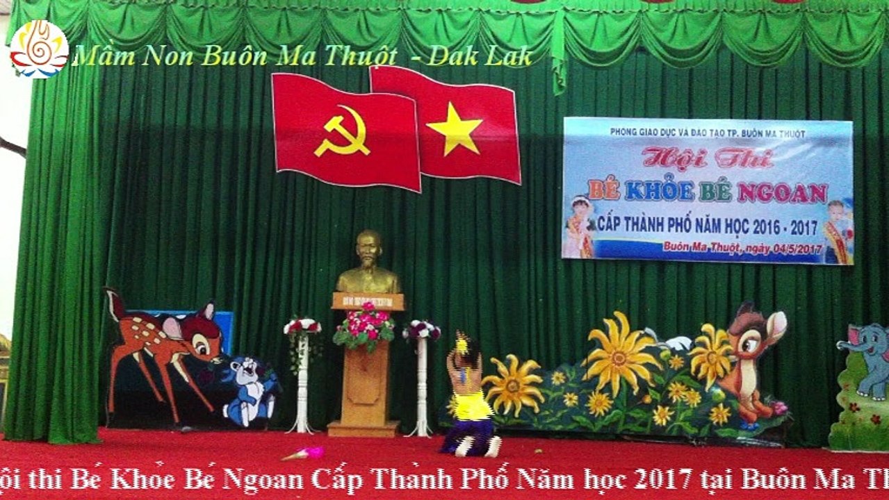 Bé Khỏe Bé Ngoan 2017 - Múa Dân Gian  - Trường MN Tân An