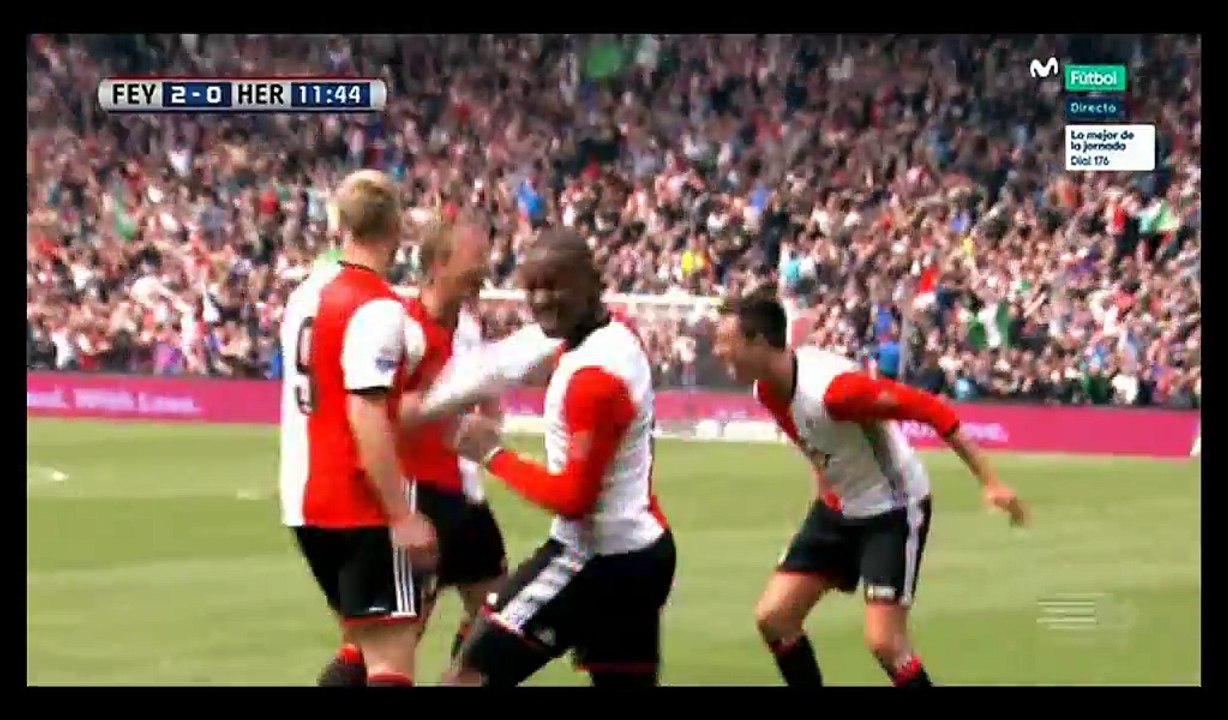 Dirk Kuyt Goal HD - Feyenoord 2-0 Heracles - 14.05.2017