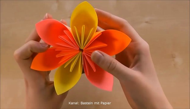 أروع فكرة لعمل وردة بالورق بشكل مختلف و رائع طريقة سهلة وبسيطة