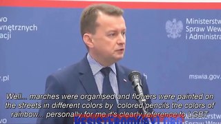 Polish Minister SMASHES Muslim Migration!  Organizing Marches & Painting Rainbow Flowers Solves Nothing I Protect My People