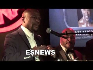 floyd mayweather gives thanks EsNews Boxing