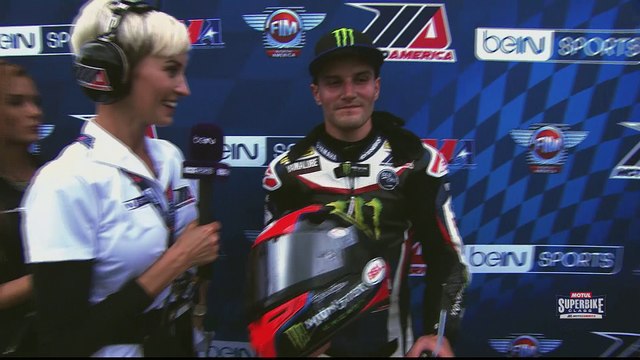 Interview with MotoAmerica Superbike Racer Cam Beaubier — Saturday Podium