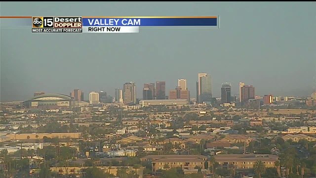 Warm temperature, gusty winds on Sunday