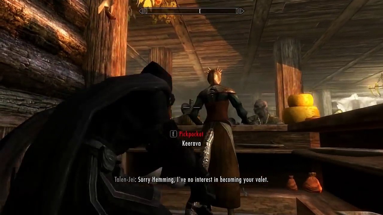Pickpocketing is the best skill tree in Skyrim
