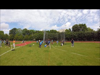 Animation Athlétisme Arcueil le 13/05/2017 Lancer de vortex poussines