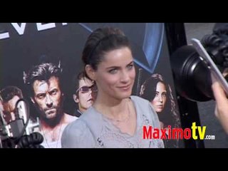 AMANDA PEET at X-MEN ORIGINS WOLVERINE Premiere