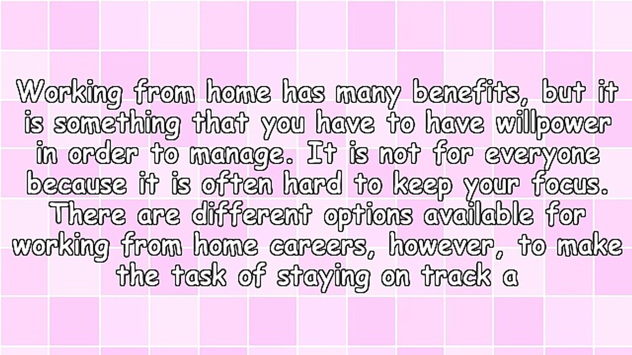 Create A Career From Home Today