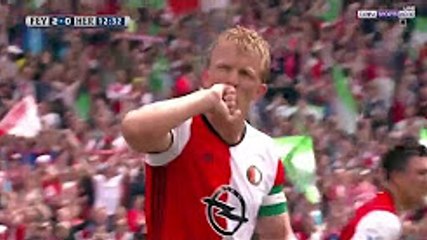 اهداف مباراة  فينورد 2 - 0 هيراكليس الميلو   14 ⁄ 5 ⁄ 2017  الدوري الهولندي