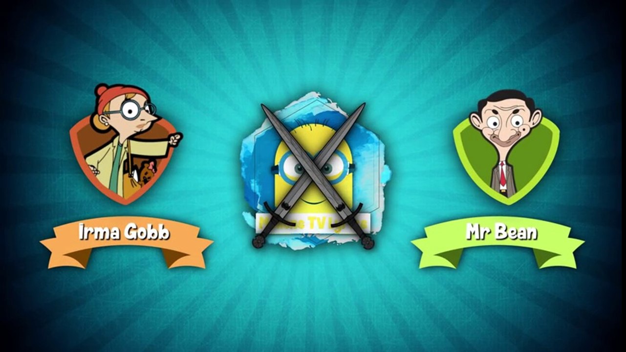 Irma Gobb vs Mr.Bean Battle - Mr Bean Animated Fighting Scene - Nursery Ryhmes and More