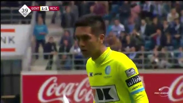 K.A.A. Gent 1-1 Sporting Charleroi - Goals - Belgium Jupiler League - 14.05.2017