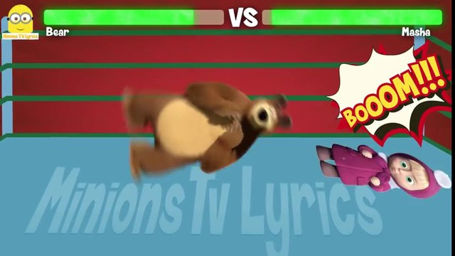 Bear VS Masha Epic Battle - Masha and The Bear Fight - Nursery Ryhmes And More