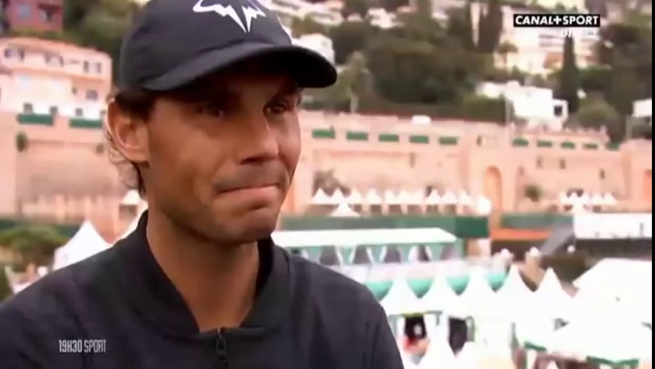 Rafael Nadal Interview for Canal+Sport in Monte-Carlo (April 2017)