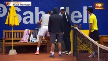 Rafael Nadal Practice in Barcelona, 26 04 2017