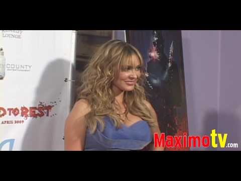 Bobbi Sue Luther at Laid To Rest Los Angeles Premiere April 18, 2009