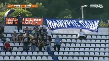 FK Krupa - FK Željezničar / Mamurne Pande na tribinama