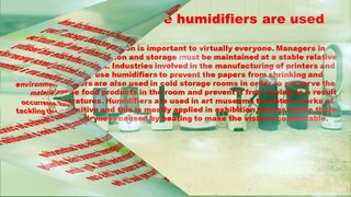 HOW DOES A HUMIDIFIER WORK TO CONTROL HUMIDITY.