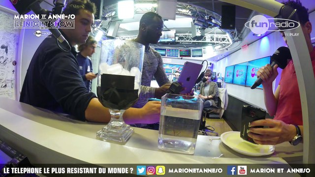 LE TELEPHONE LE PLUS RESISTANT DU MONDE ? - Marion et Anne-So
