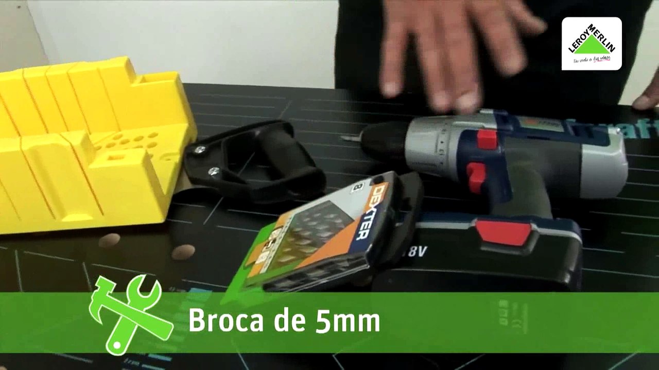 Como colocar un rodapie (Leroy Merlin)