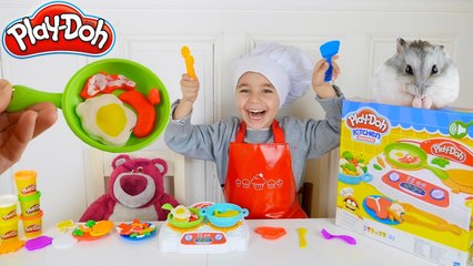 JEU - LA CUISINIÈRE Play-Doh - Swan cuisine pour des invités surprises -) - Pâte à Modeler
