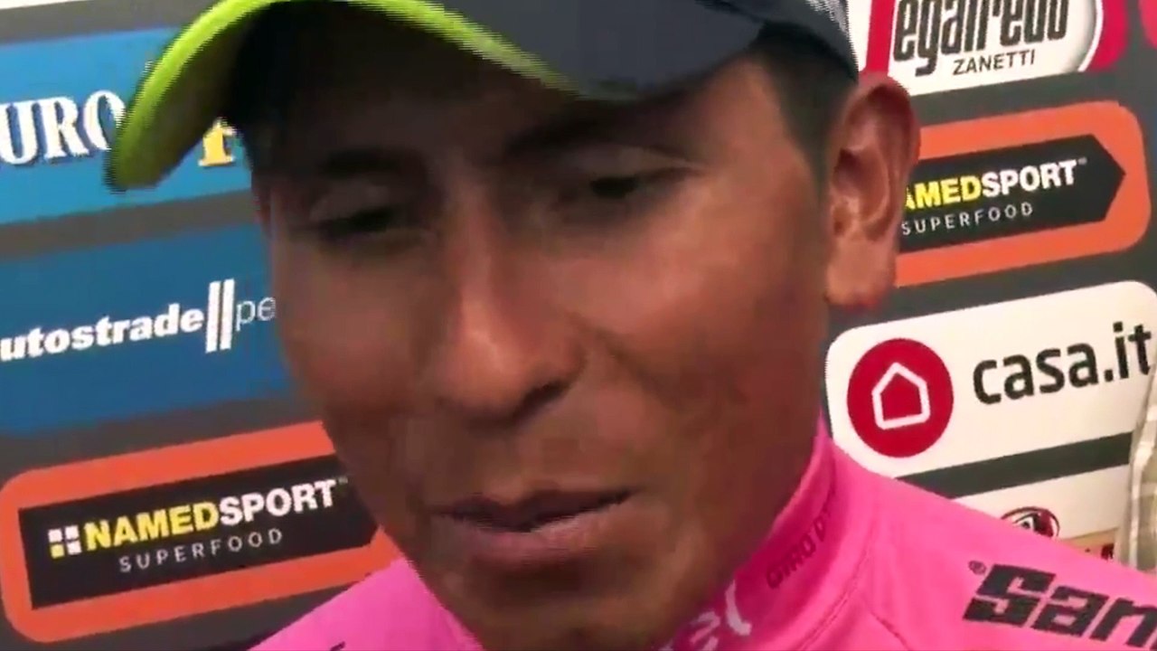 Giro d'Italia - Nairo Quintana : "Sur ce Giro, je me sens comme à la maison"