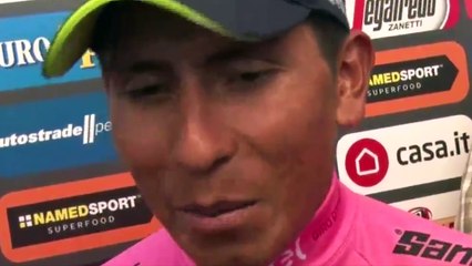Giro d'Italia - Nairo Quintana : "Sur ce Giro, je me sens comme à la maison"