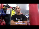 JUAN FUNEZ BREAKS DOWN SPARRING NATE DIAZ & FLOYD MAYWEATHER; TALKS FIRST FIGHT IN MEXICO