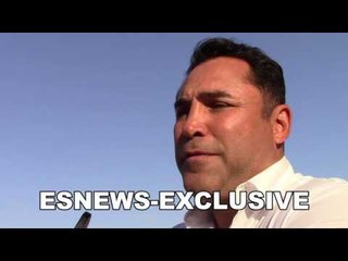 oscar de la hoya on dallas cowboys canelo vs smith EsNews Boxing