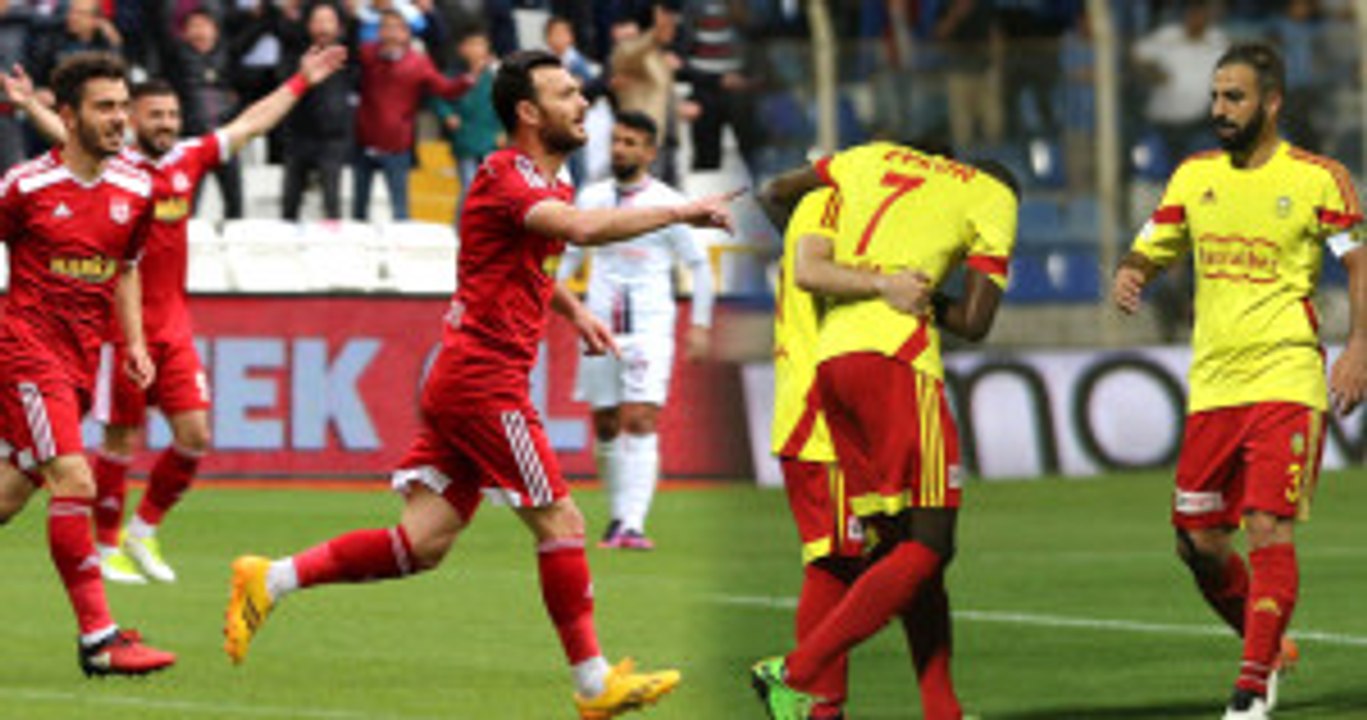 Yeni Malatyaspor ve Sivasspor Spor Toto Süper Lig'e Yükseldi