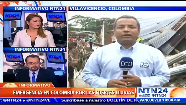 Temporada de lluvias en Colombia afecta a 12 departamentos y deja al menos 6.000 familias damnificadas