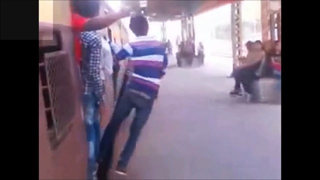 train stunts fail Accident indian railway accident in Mumbai 2016