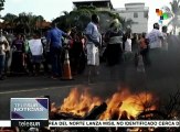 Protestan panameños para exigir justicia ante desalojos forzados