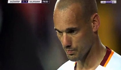 Wesley Sneijder GOAL HD - Gaziantepspor 1-2 Galatasaray 14.05.2017