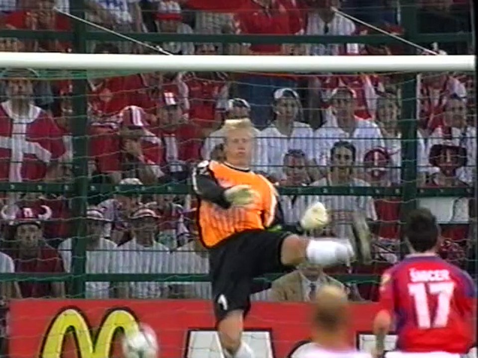 Czech Republic v Denmark Euro 2000