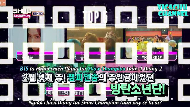 [VIETSUB] 170314 ShowChampion방탄소년단(BTS) by플로라