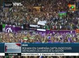 Continúa pdte. iraní campaña de cara a la reelección